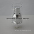 20/415 Aluminum Cream Pump Sprayer with Clear Caps